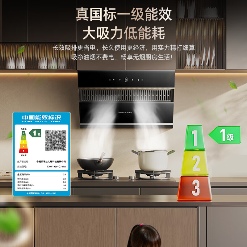 荣事达C716A油烟机图片