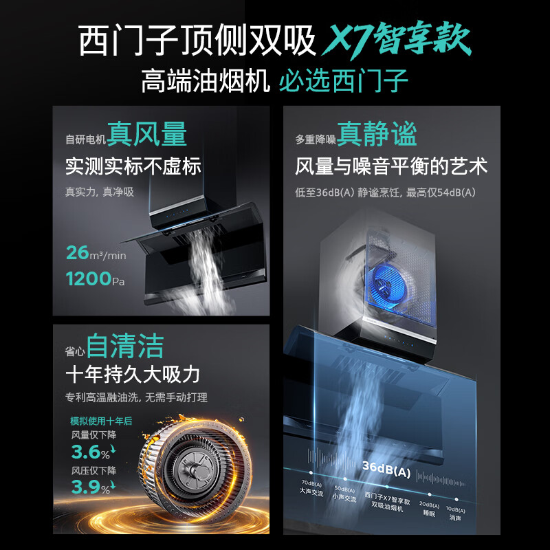 西门子LS68F+ER95A油烟机图片