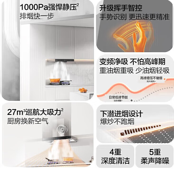 万和WX750+C7L50油烟机图片