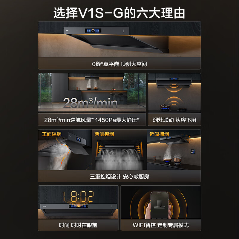 方太V1S-G油烟机图片