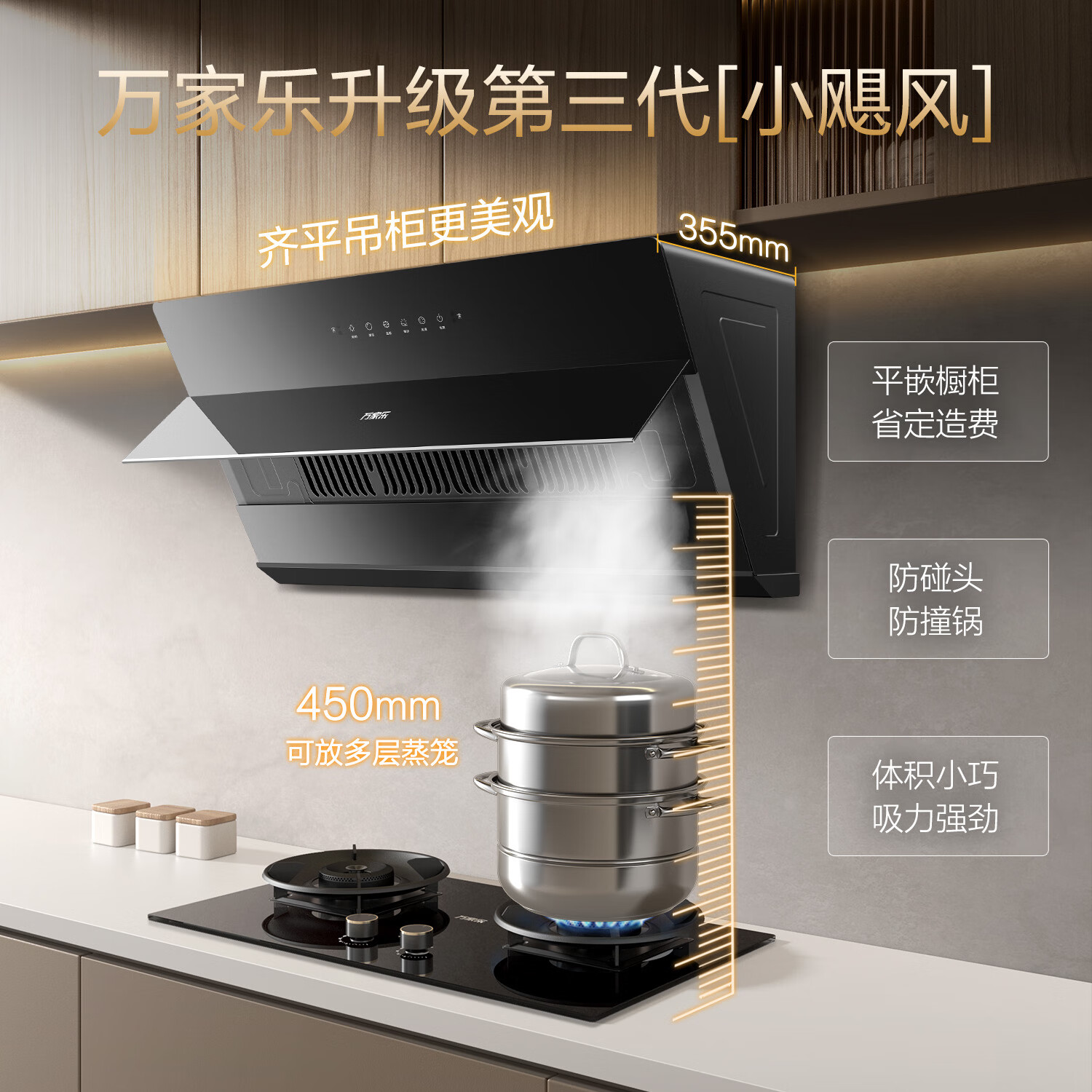 万家乐J5R2油烟机图片