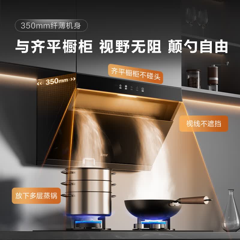 苏泊尔DJ13Pro+DB19S油烟机图片