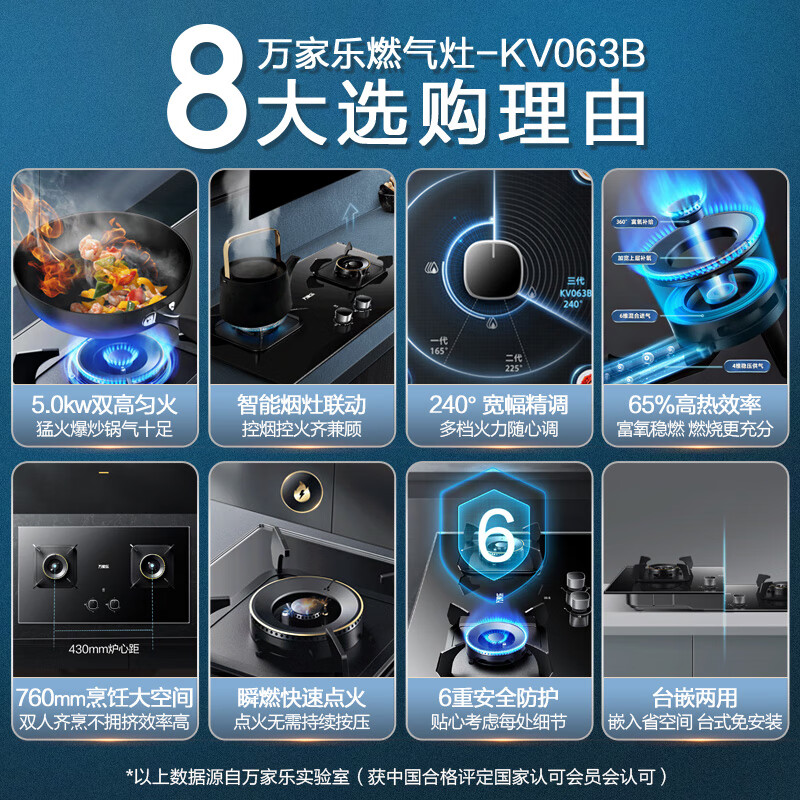 万家乐AK6+KV063B油烟机图片