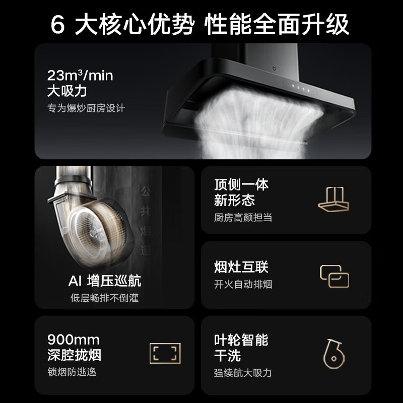小米MJ01C油烟机图片
