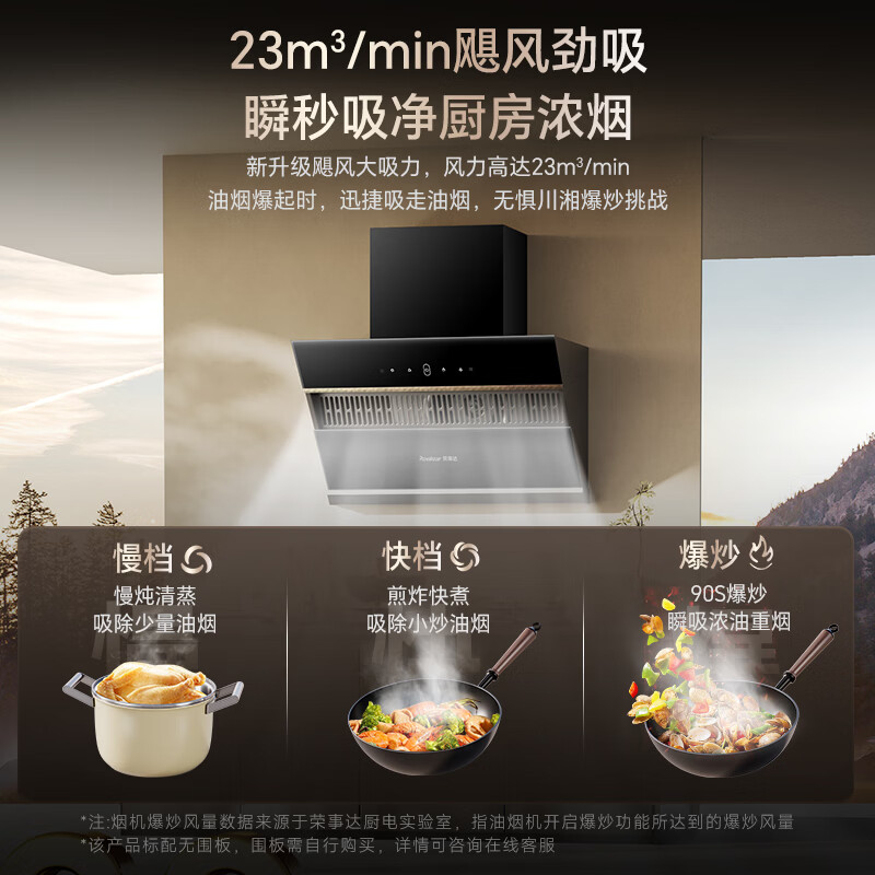 荣事达C718A+A535BFS油烟机图片