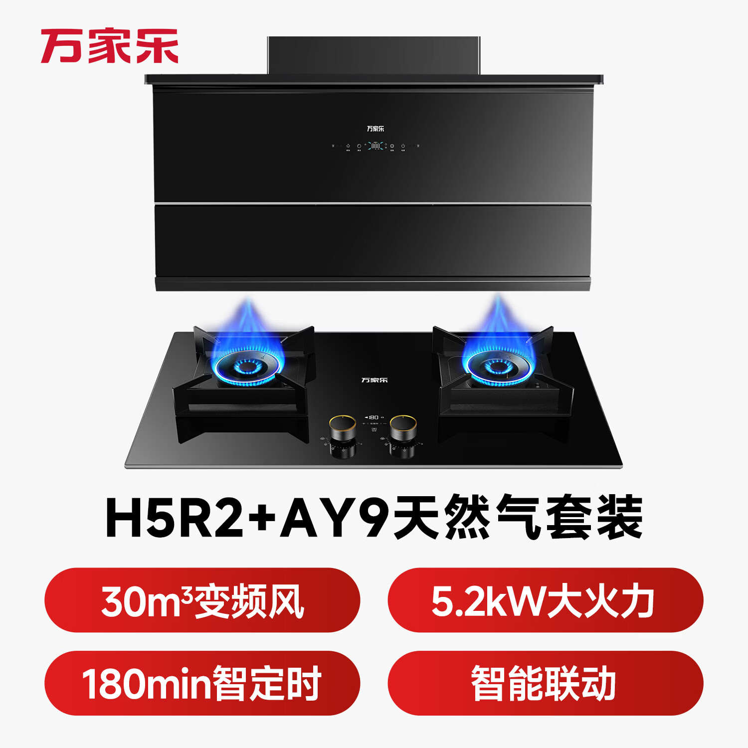 万家乐H5R2+AY9油烟机图片