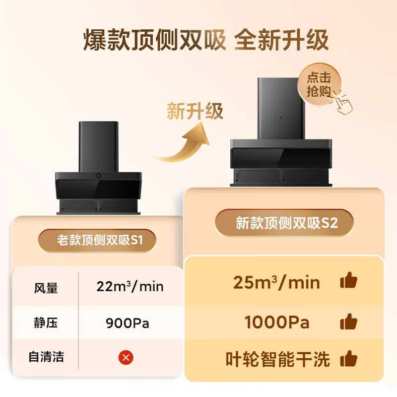 小米MJ03A油烟机图片