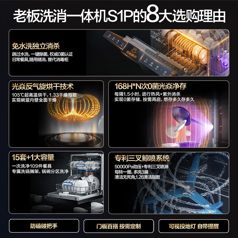 老板E1+D2+E2P油烟机图片