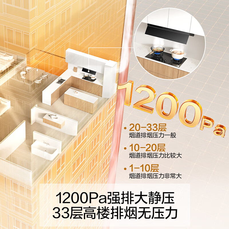 名气F10pro油烟机图片
