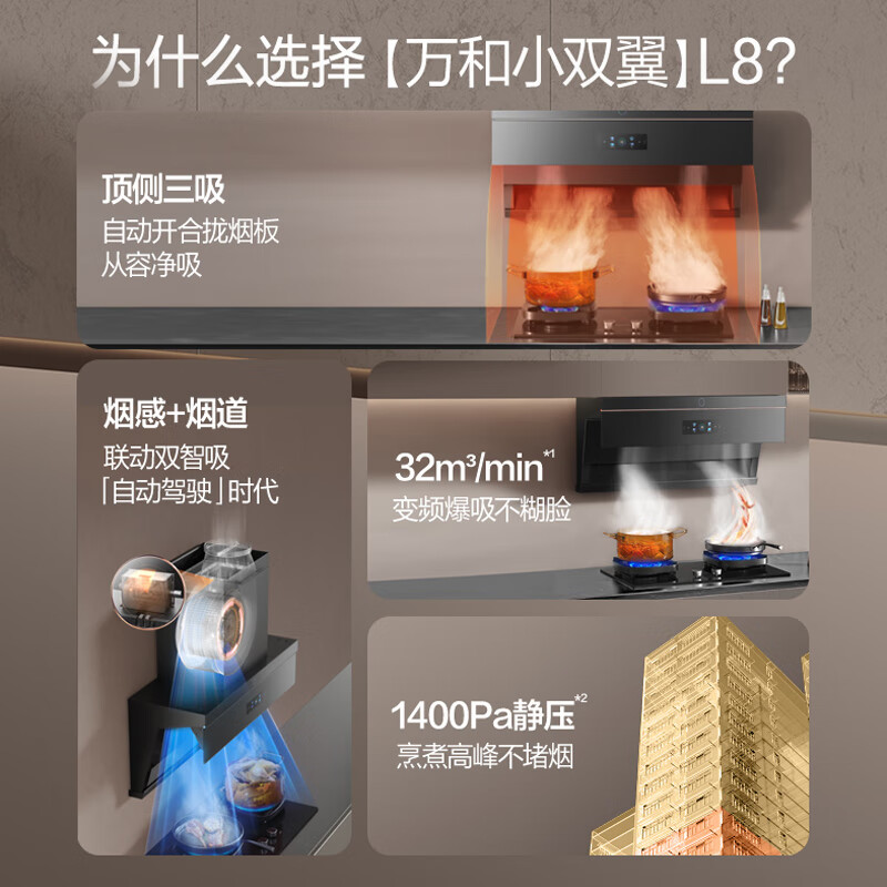 万和WL890油烟机图片