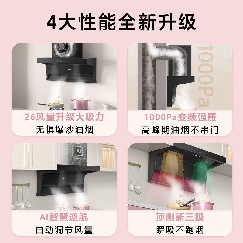 统帅9762+GE2油烟机图片