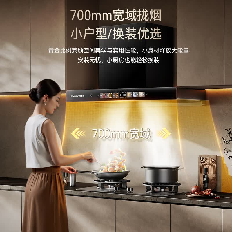 荣事达T811A+A535BFS油烟机图片
