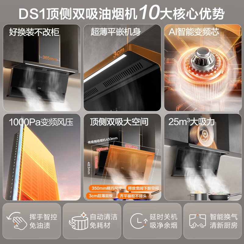 苏泊尔DS1油烟机图片