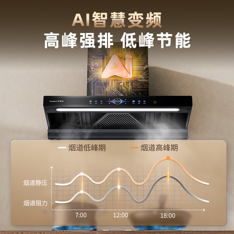 荣事达T612油烟机图片