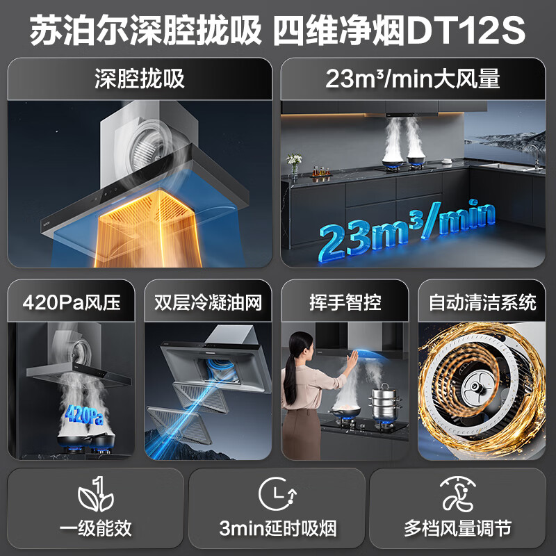 苏泊尔DT12S油烟机图片