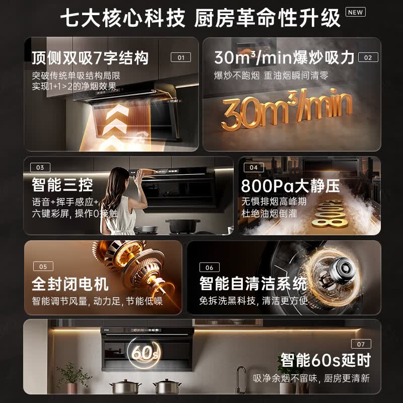 志高B36油烟机图片