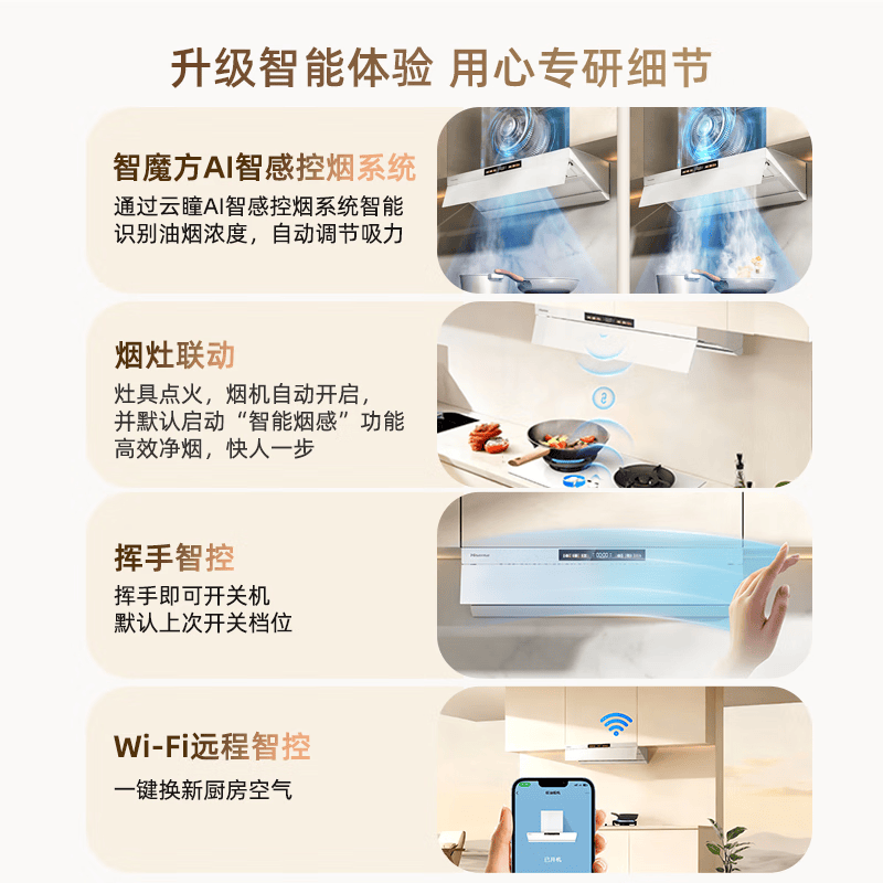 海信S2ProW油烟机图片