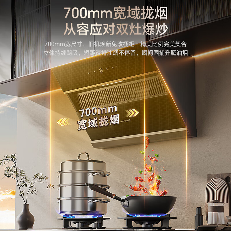 荣事达C717A油烟机图片