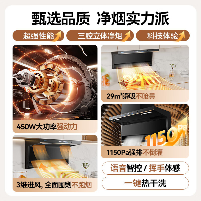 森太CXW-450-B863BY油烟机图片