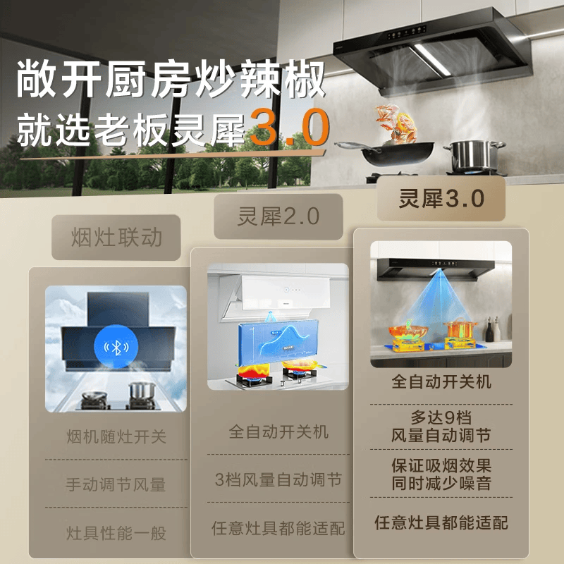 老板E1+51B0AS油烟机图片