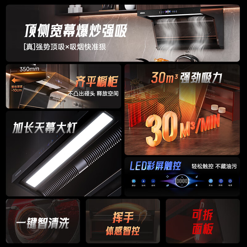 康佳CXW-330-KL91油烟机图片