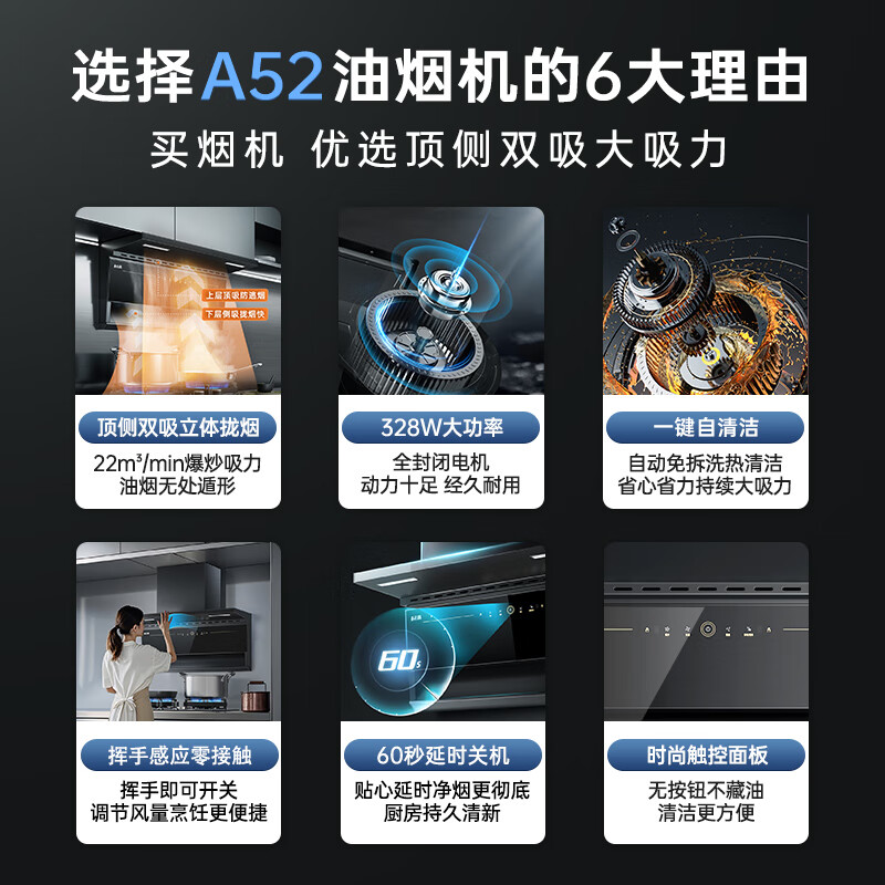志高A52油烟机图片