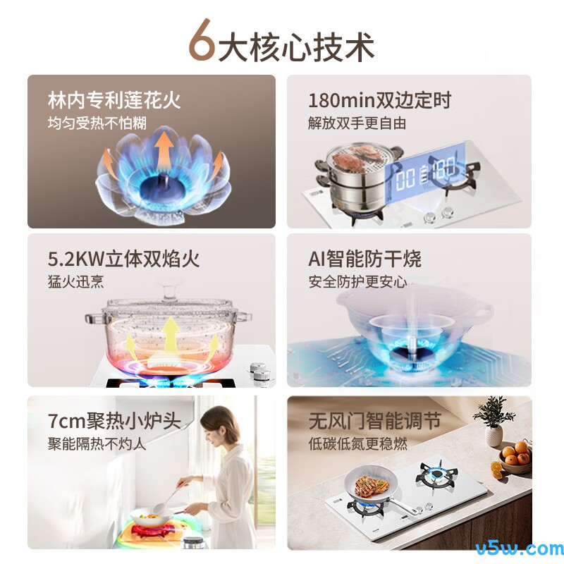 林内2ERLS1(W)天然气灶然气灶图片