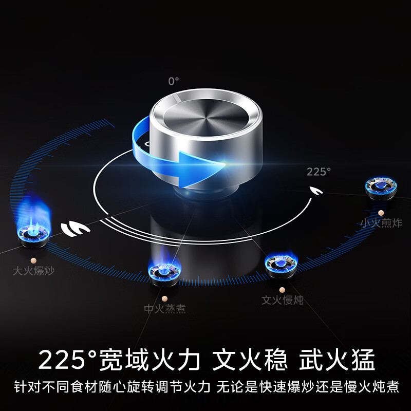美的QD529天然气灶然气灶图片