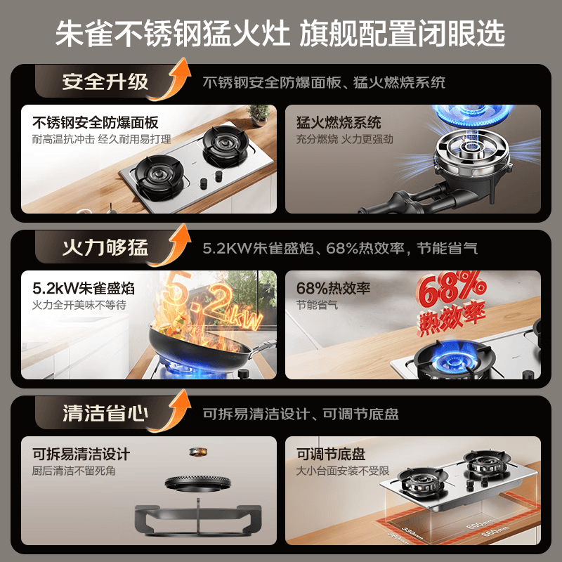 名气D6025G液化气灶然气灶图片