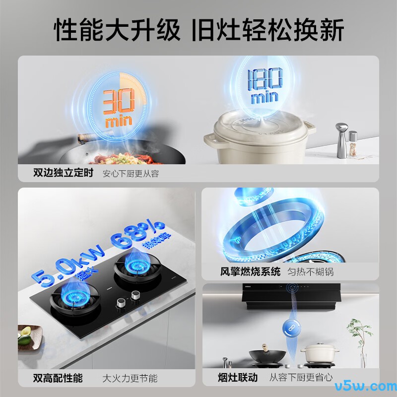 老板JZY-23BA-E1S液化气灶然气灶图片