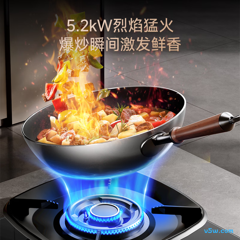 荣事达JZT-D52B天然气灶然气灶图片