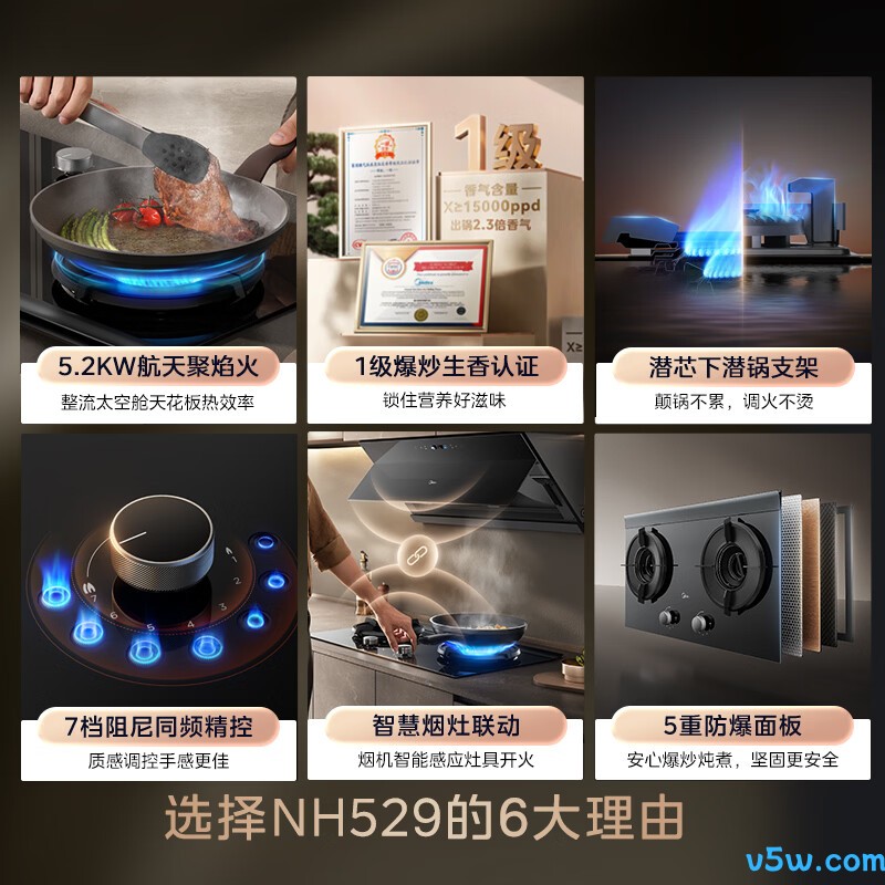 美的JZT-NH529-70天然气灶然气灶图片