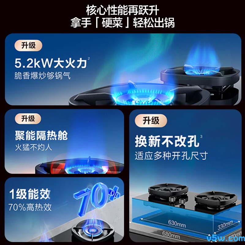 万和G6L50天然气灶然气灶图片