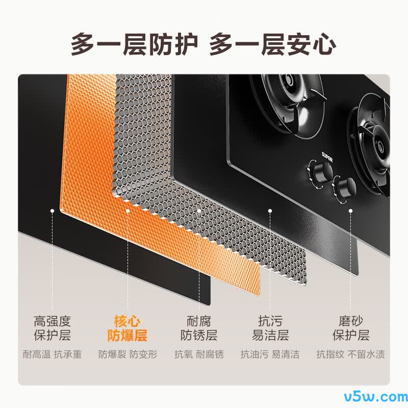 苏泊尔DB59W天然气灶然气灶图片