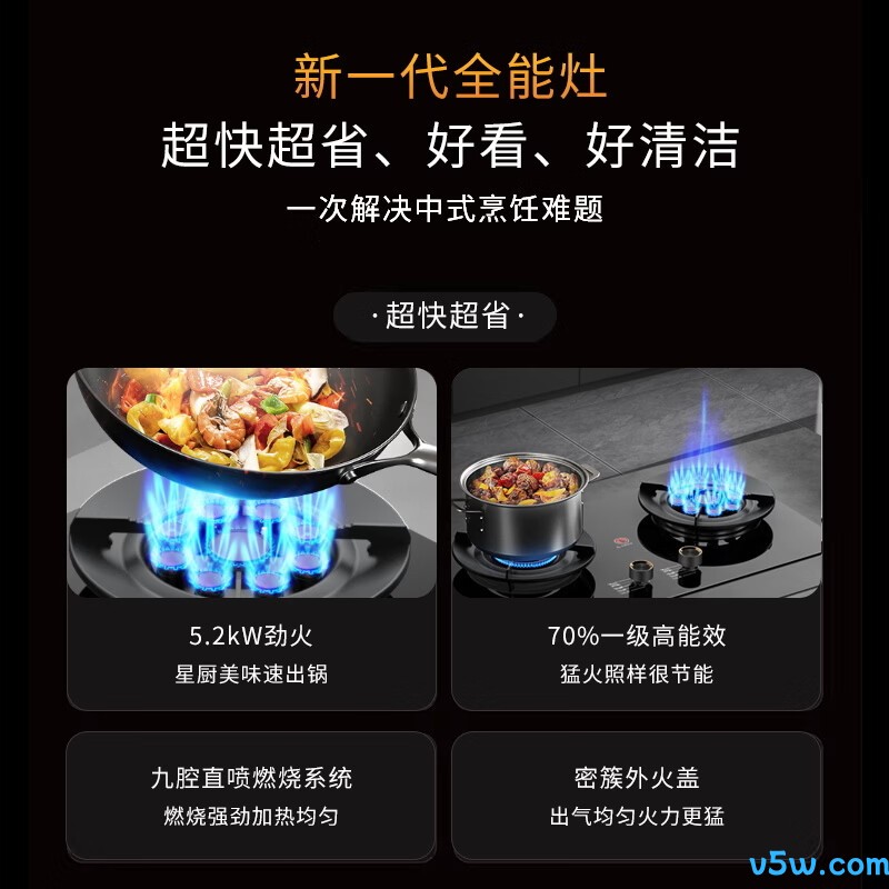 容声JZT-70B5天然气灶然气灶图片