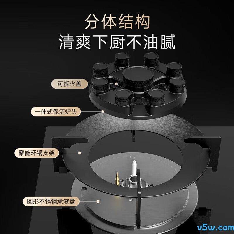 康佳JZT-KEG76天然气灶然气灶图片