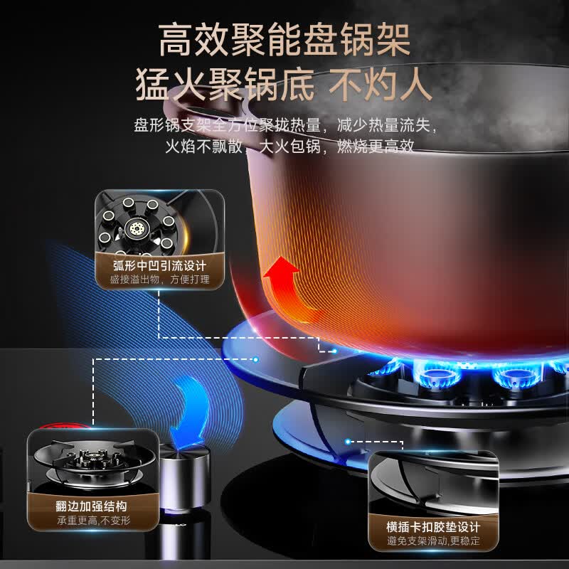 荣事达JZT-R55-2天然气灶然气灶图片