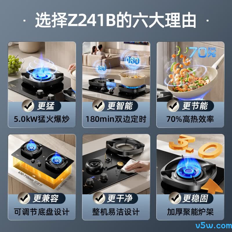 创维JZY-Z241B天然气灶然气灶图片