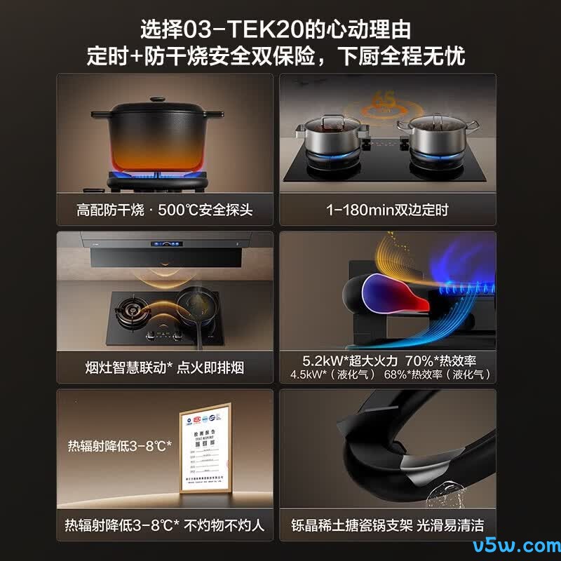 方太TEK20液化气灶然气灶图片