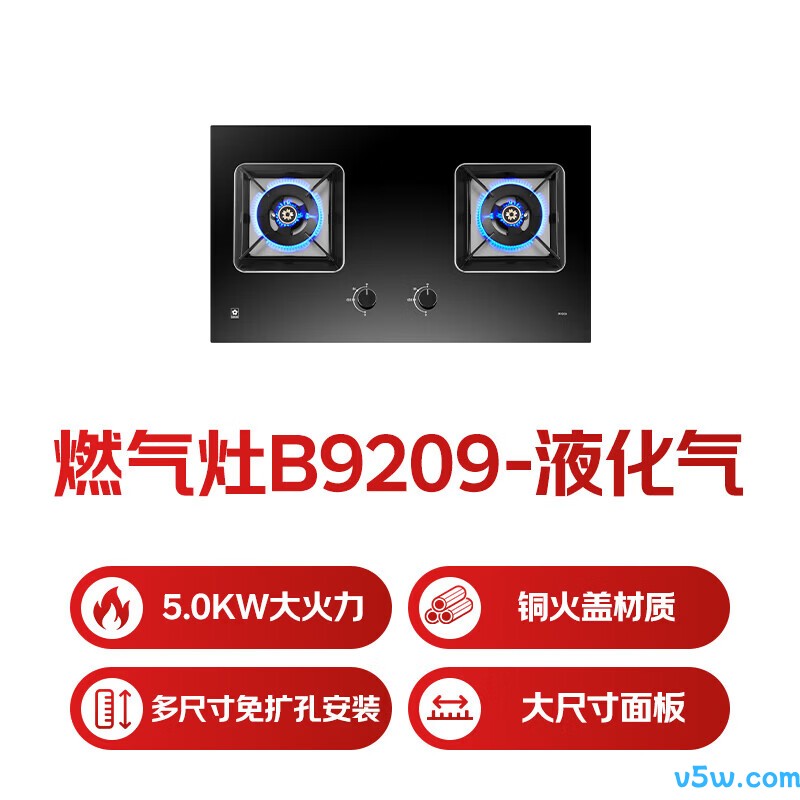 樱花B9209液化气灶然气灶图片