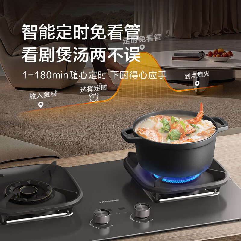 海信JZT-E5S天然气灶然气灶图片