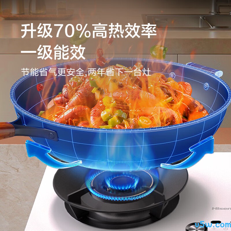 海信JZT-E5W天然气灶然气灶图片