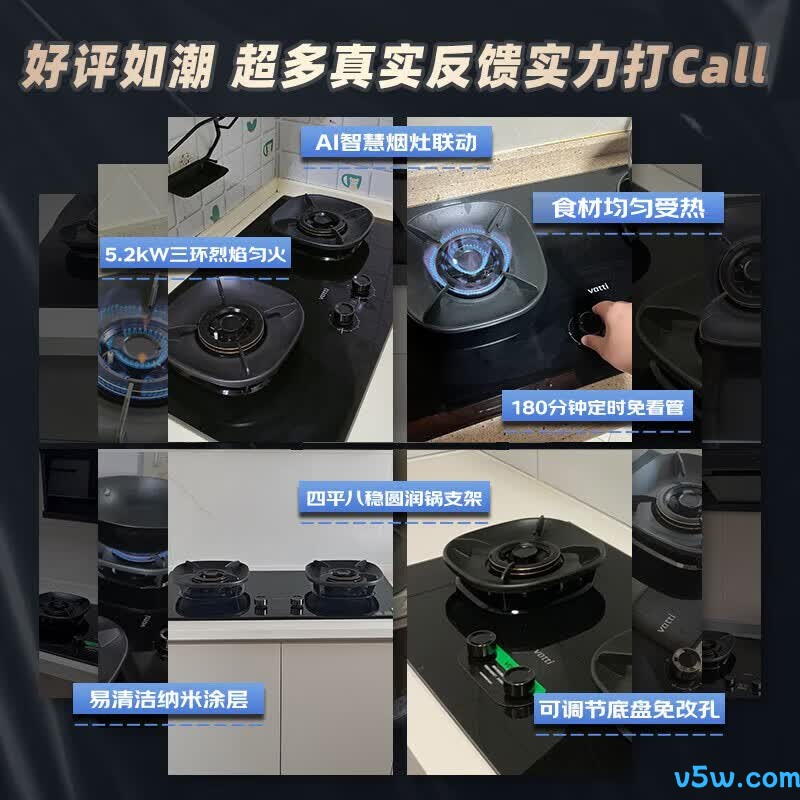 华帝i10308D天然气灶然气灶图片