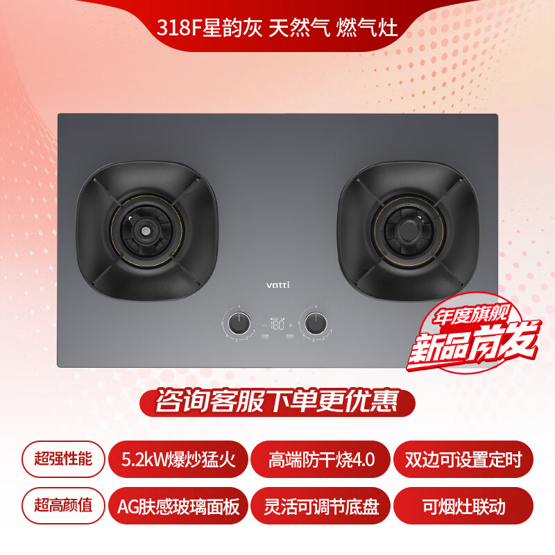 华帝i10318F天然气灶然气灶图片