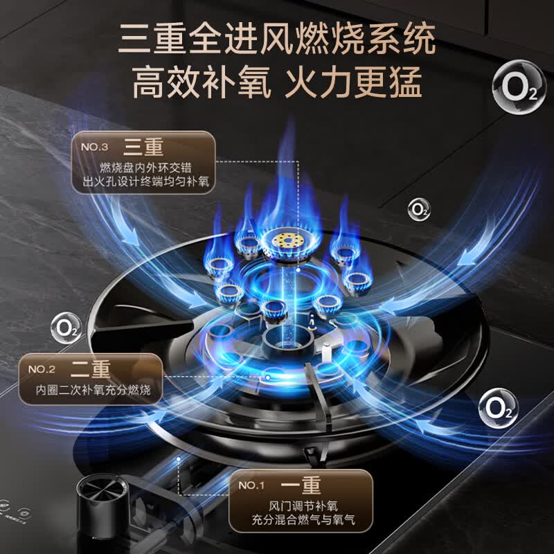 荣事达JZT-D52G天然气灶然气灶图片