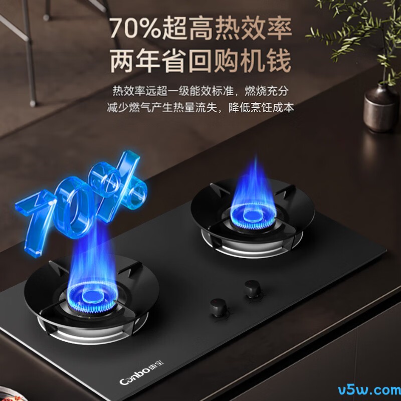 康宝QI22H天然气灶然气灶图片