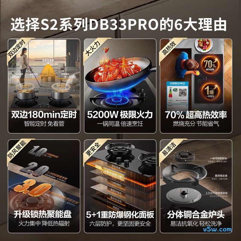 海信DB33Pro天然气灶然气灶图片