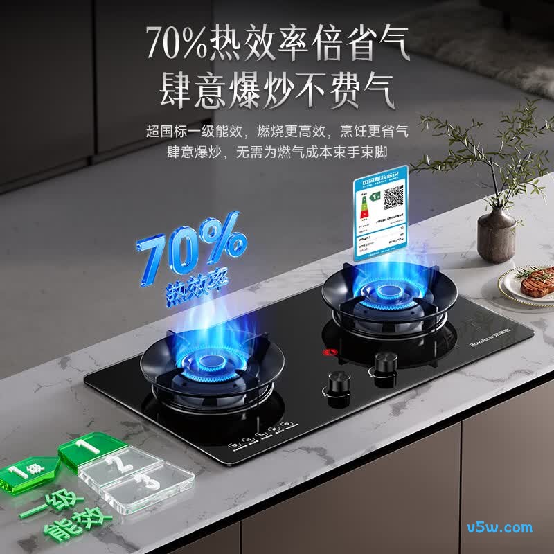荣事达JZT-S51B天然气灶然气灶图片