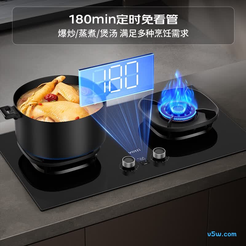 华帝i10308D天然气灶然气灶图片