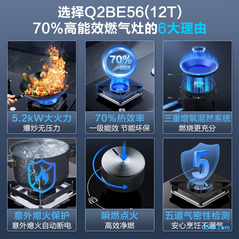 海尔Q2BE56(12T)天然气灶然气灶图片